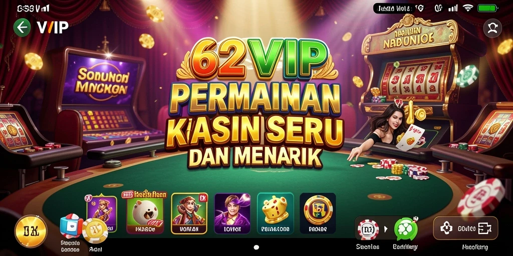 Tangkapan layar gameplay 62VIP yang ketat dan mendebarkan.