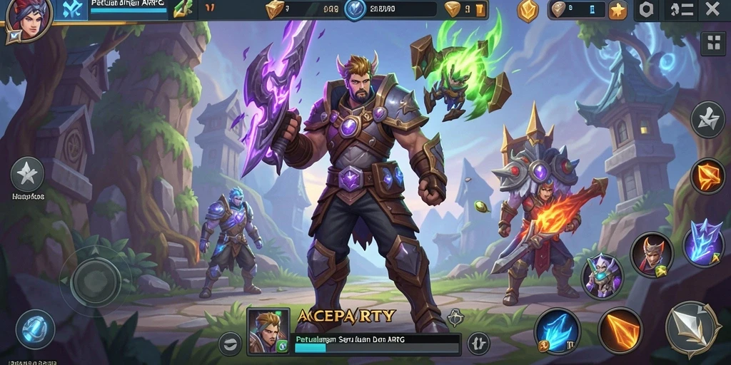 Gameplay seru di ACEPARTY dengan pertarungan yang mendebarkan.
