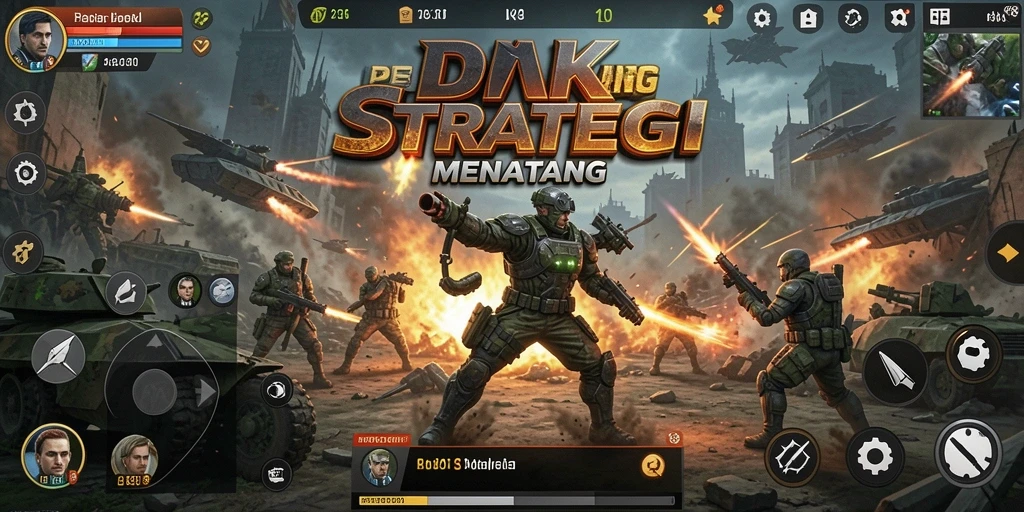 Tampilan aksi dan strategi dalam permainan DKK yang mendebarkan.