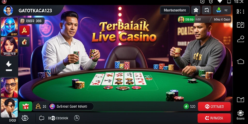 GATOTKACA123 menawarkan gameplay menarik dalam Live Casino.