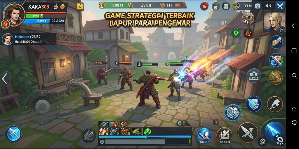 Tampilan gameplay KAKA303 dengan strategi yang mendebarkan.