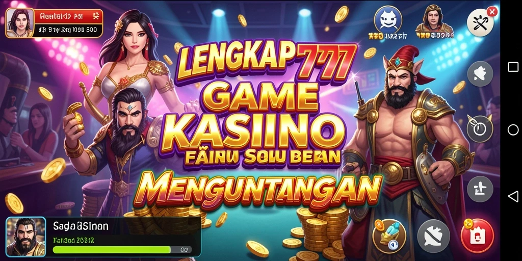 Tampilan gameplay Kasino di LENGKAP777 yang menarik dan interaktif.