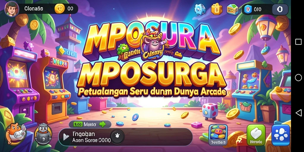 Tampilan gameplay MPOSURGA yang seru dan interaktif.