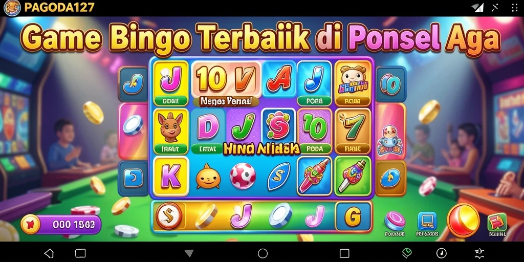 Tampilan seru gameplay Bingo di PAGODA127