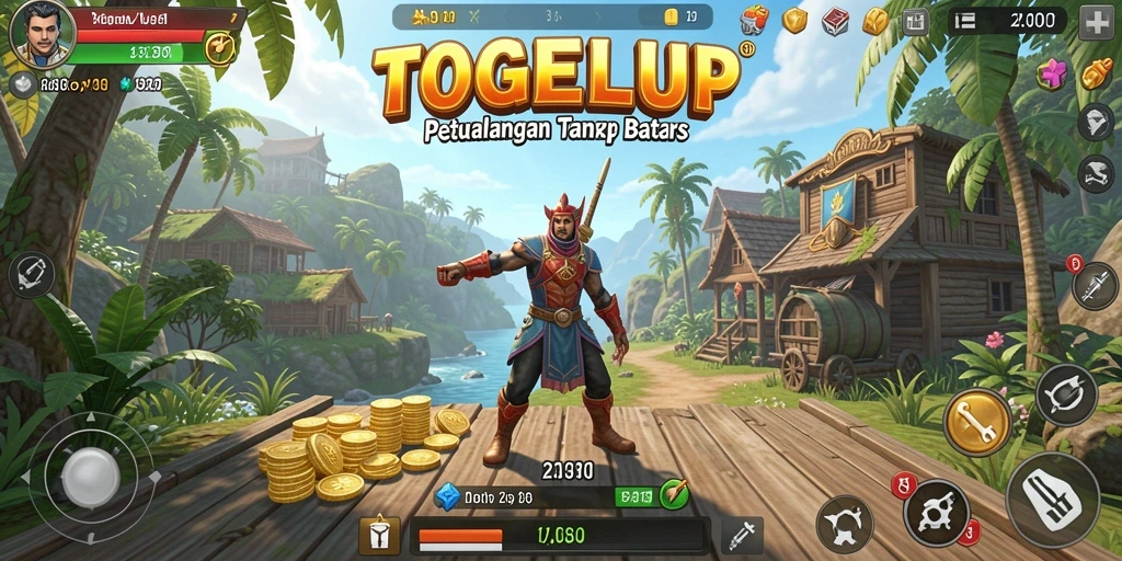 Gameplay TOGELUP yang menakjubkan di dunia terbuka.