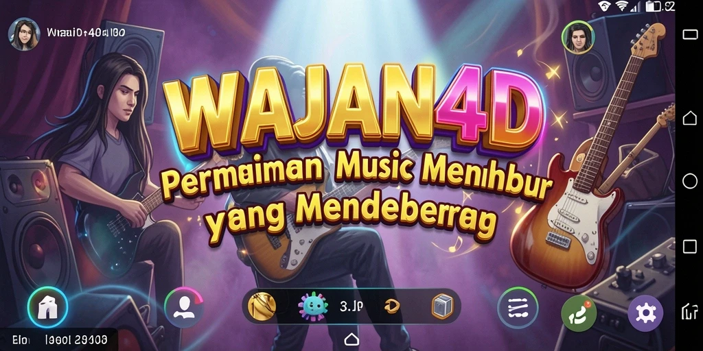 Tampilan gameplay seru dan interaktif di WAJAN4D.